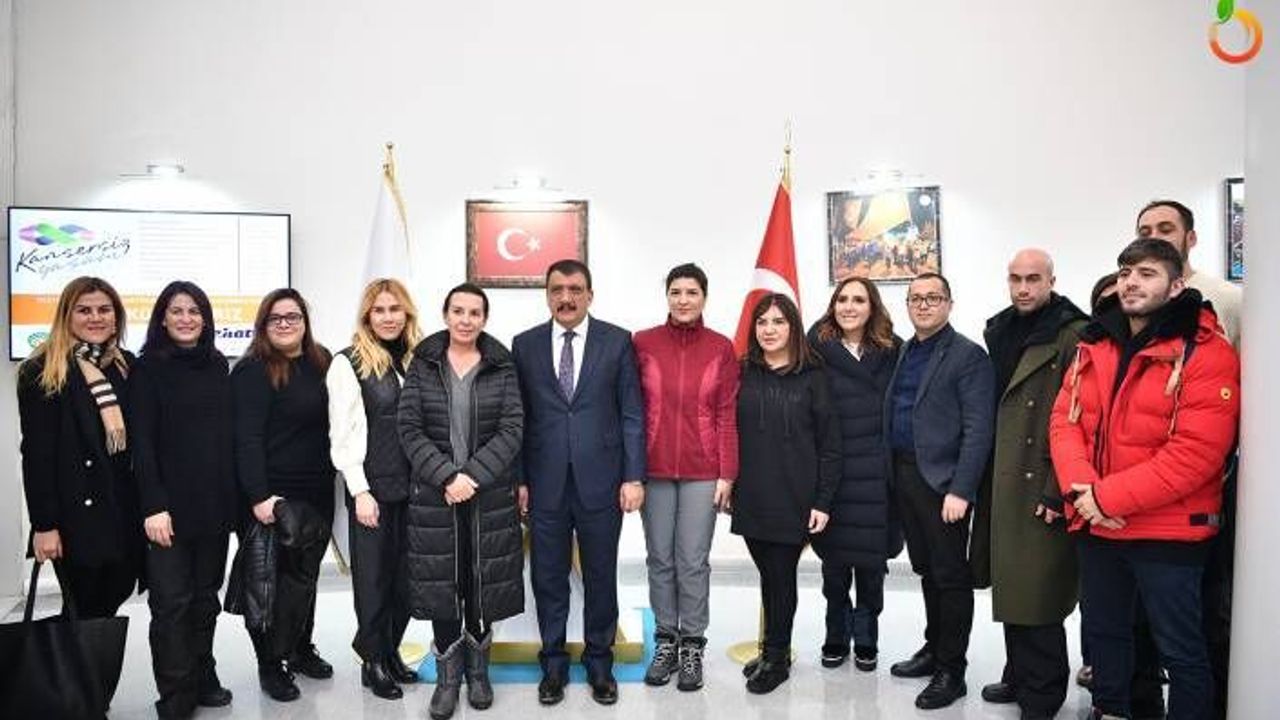 Çukur Dizisi Oyuncularından Başkan Gürkan'a Ziyaret