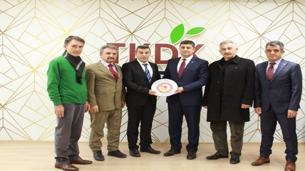 MKHE Üreticileri Birliğinden  TKDK İl Koordinatörü Murat Tunç’a Ziyaret