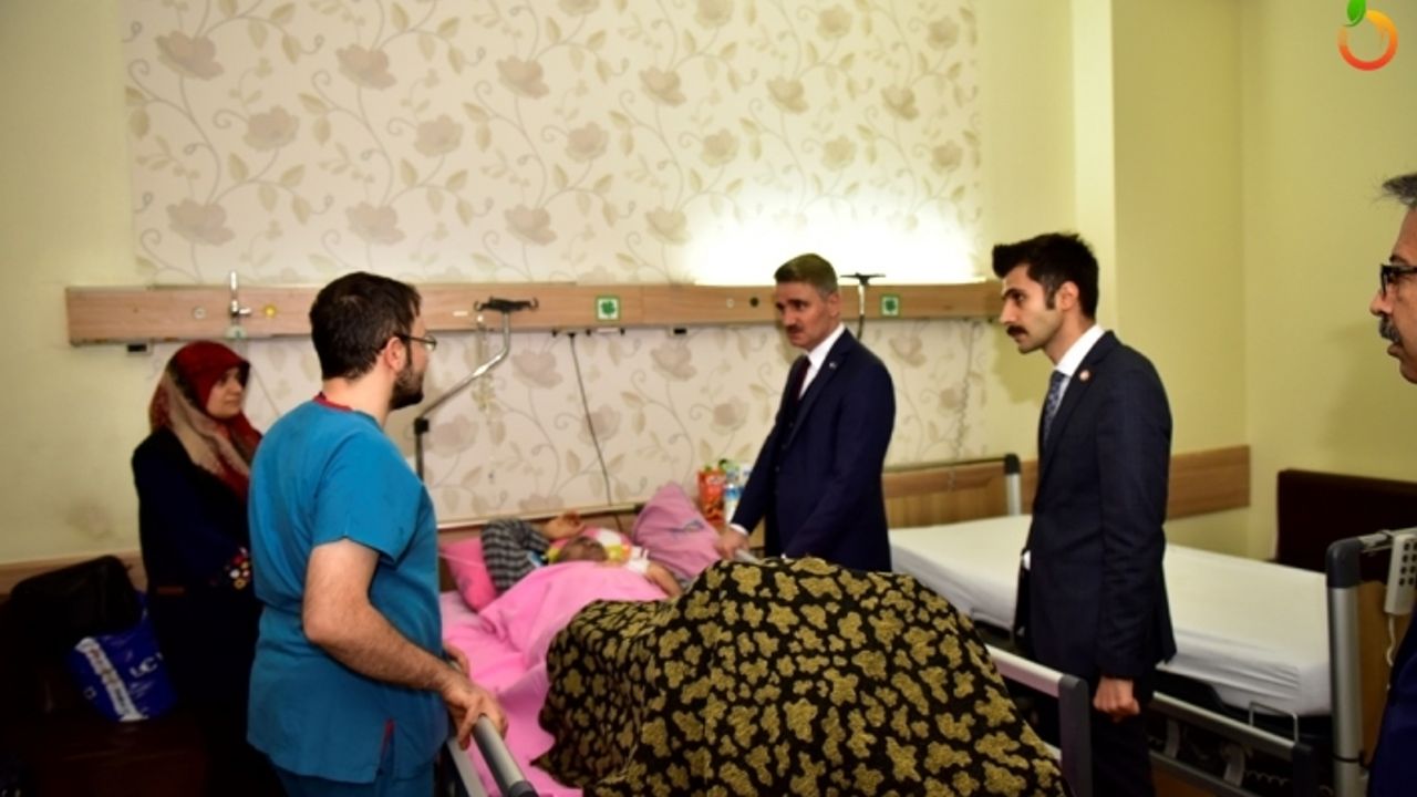 Vali Baruş'tan  İl Göç Personeline Ziyaret