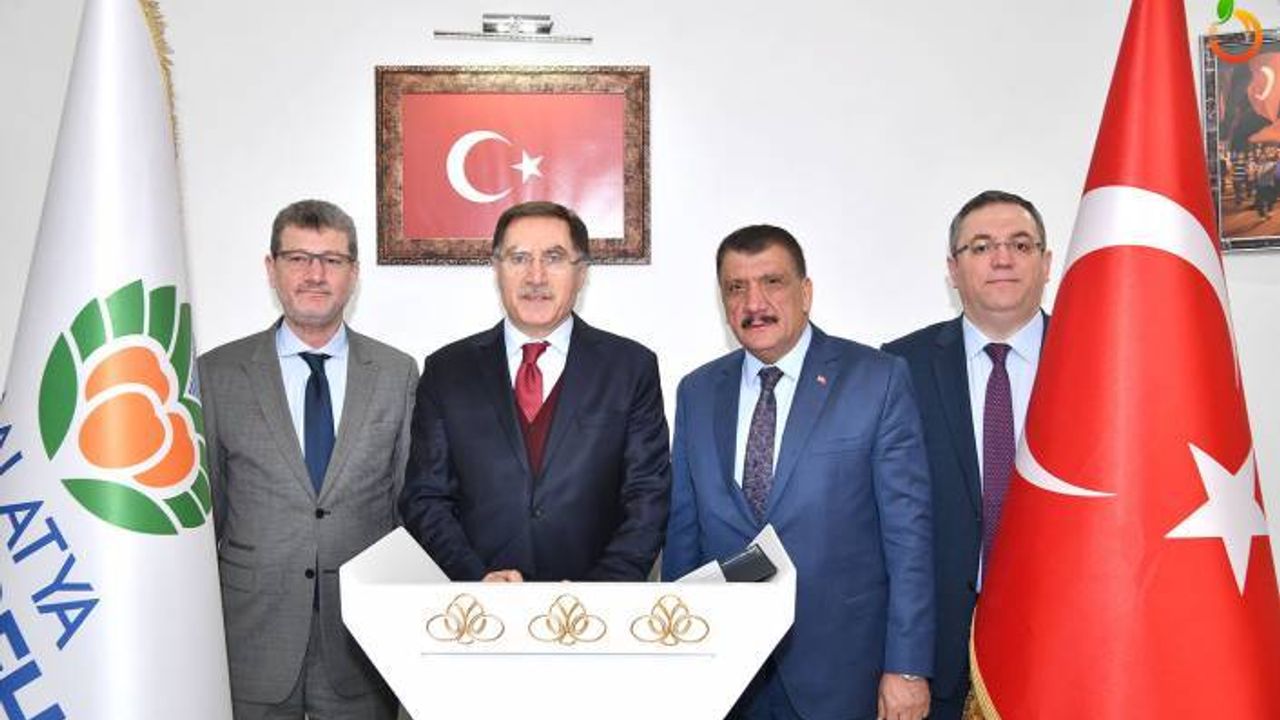 Başdenetçi Malkoç, Başkan Gürkan’ı ziyaret etti