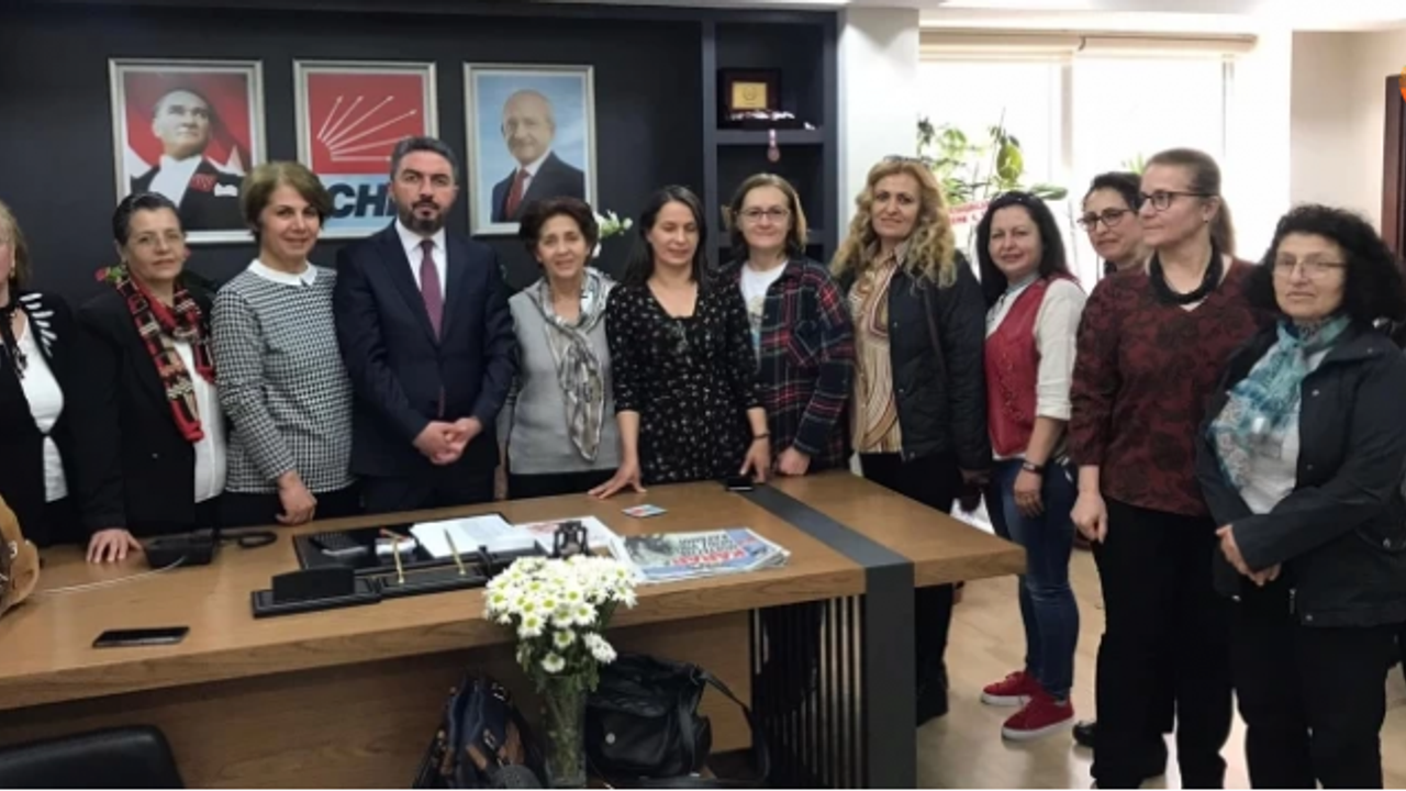 CHP Kadın Kollarında Görev Değişimi