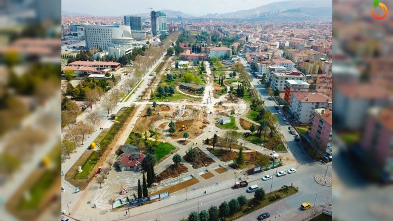 Sümer Parkta Yenileme Ve Çevre Düzenlemesi Yapılıyor