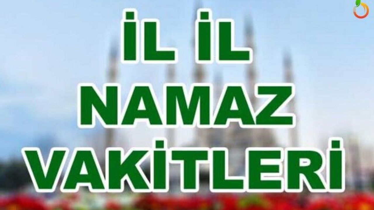 Adıyaman İmsakiye 2020 - İftar Vakti ve Sahur Saatleri 