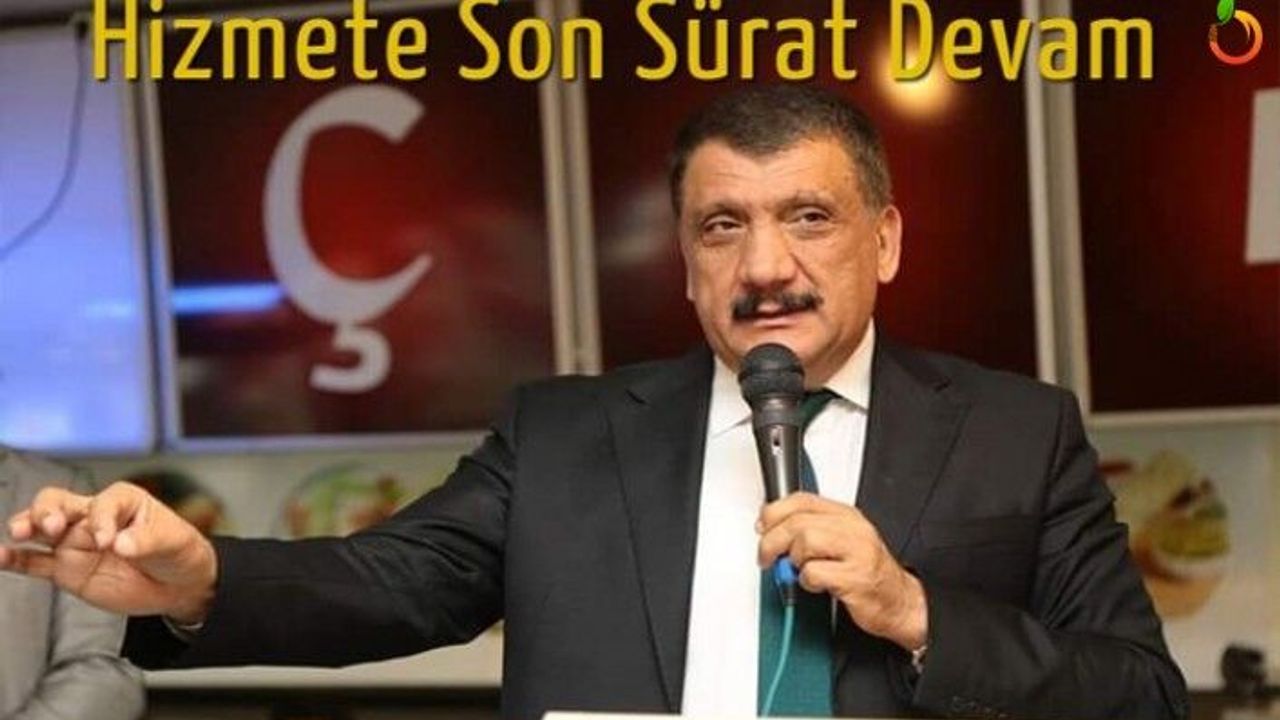 Başkan Gürkan, Hizmete Son Sürat Devam Ediyor