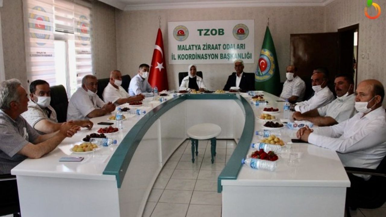Çalık, Malatya Ziraat Odaları Koordinasyon Toplantısı’na katıldı