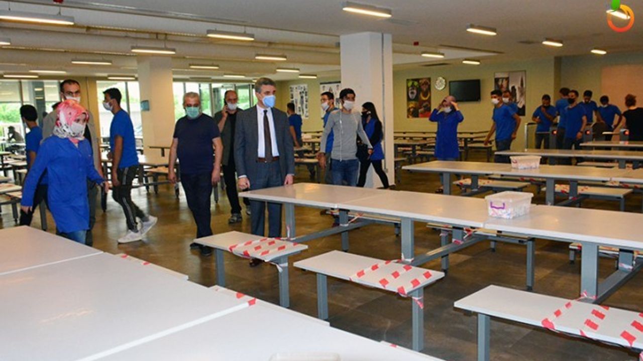 Vali Baruş İşletmelerin Pandemi Tedbirlerini İnceledi