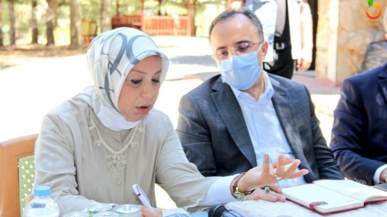 Çalık ve Bakan Yardımcısı İsmail Çataklı Pütürge'de