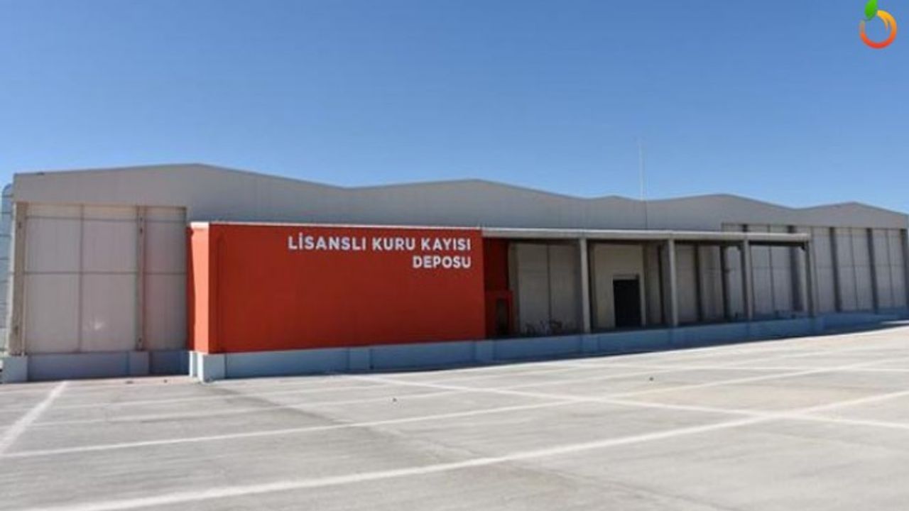 Malatya Kuru Kayısı Lisanslı Deposu Hizmete Başlıyor