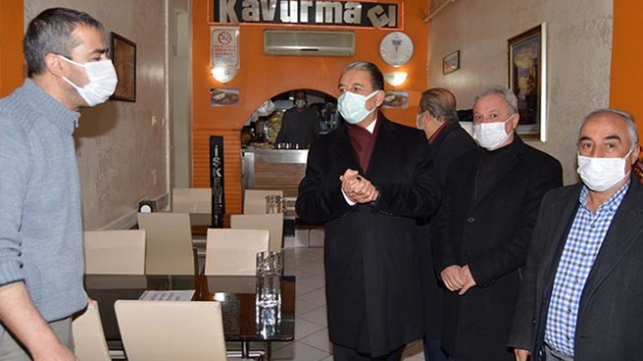 Başkan Keskin, lokantacı esnafını ziyaret etti