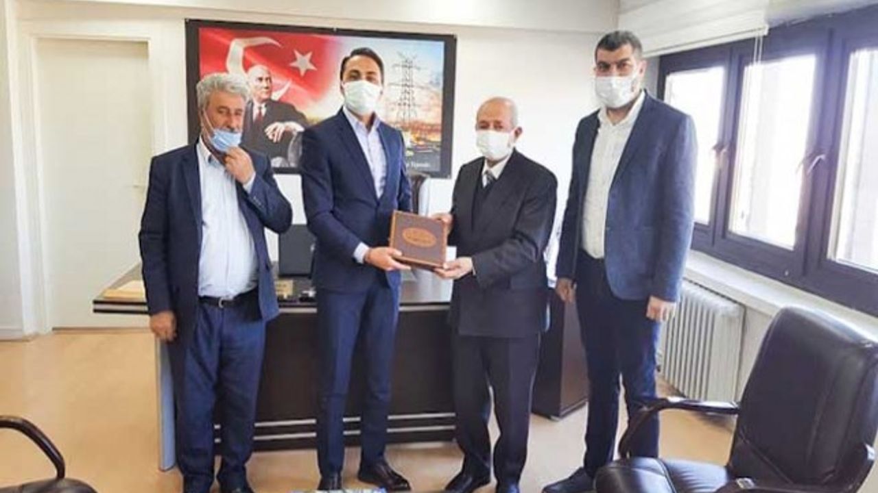 Fırat Edaş’a Arapgir Muhtarlar Derneği’nden Teşekkür 