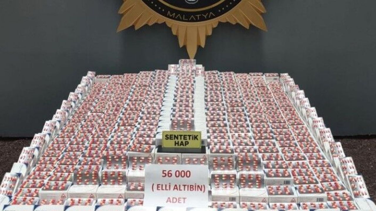 Müdür Dağdeviren, uyuşturucuya savaş açtı! 56 bin adet uyuşturucu hap ele geçirildi