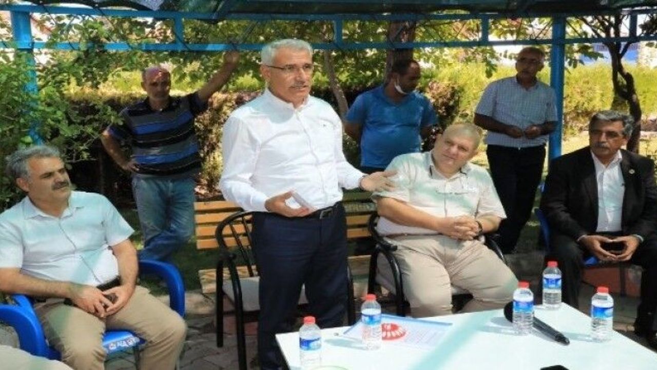 Başkan Güder'den Hatunsuyu'na doğalgaz müjdesi