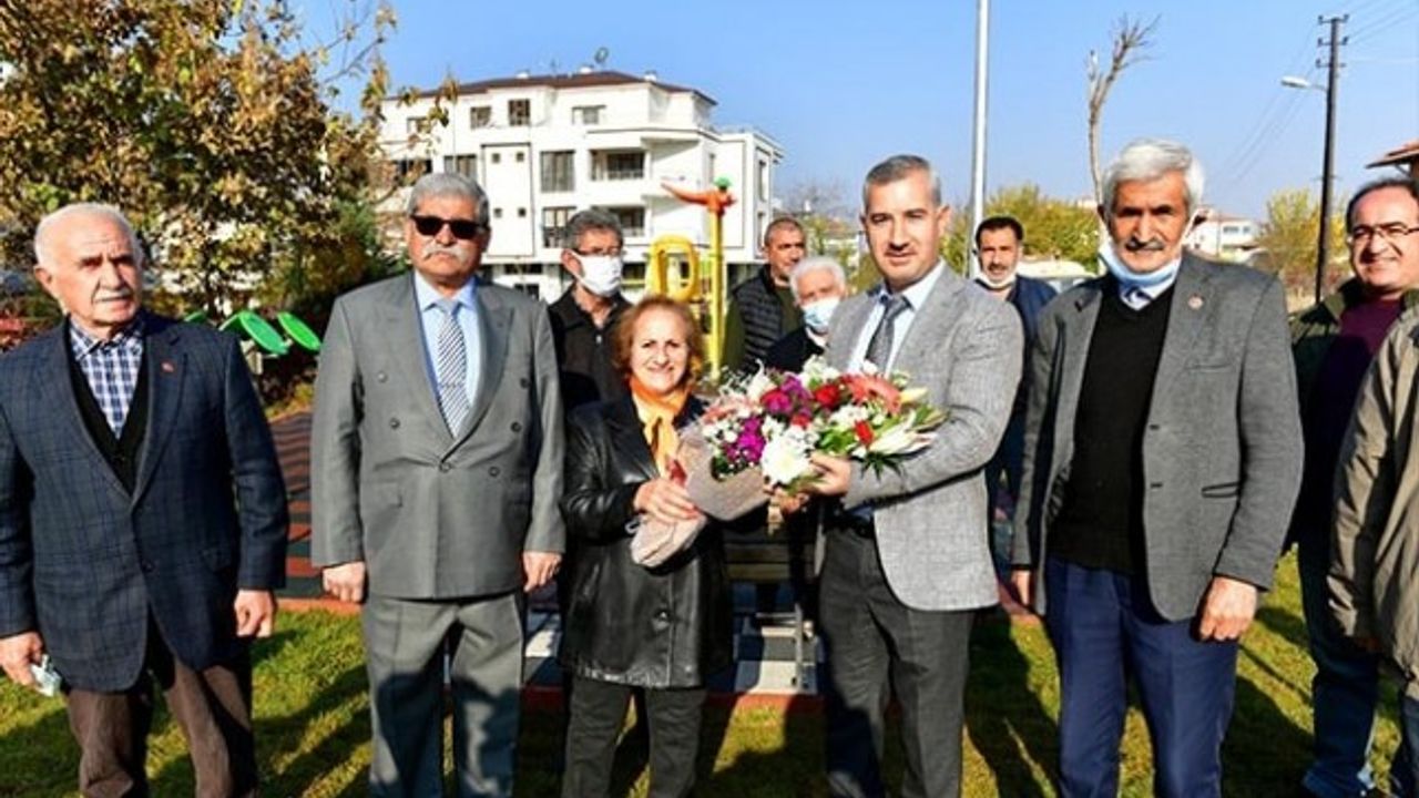 218’nci Parkımızı Samanlı Mahallemizde Hizmete Sunduk