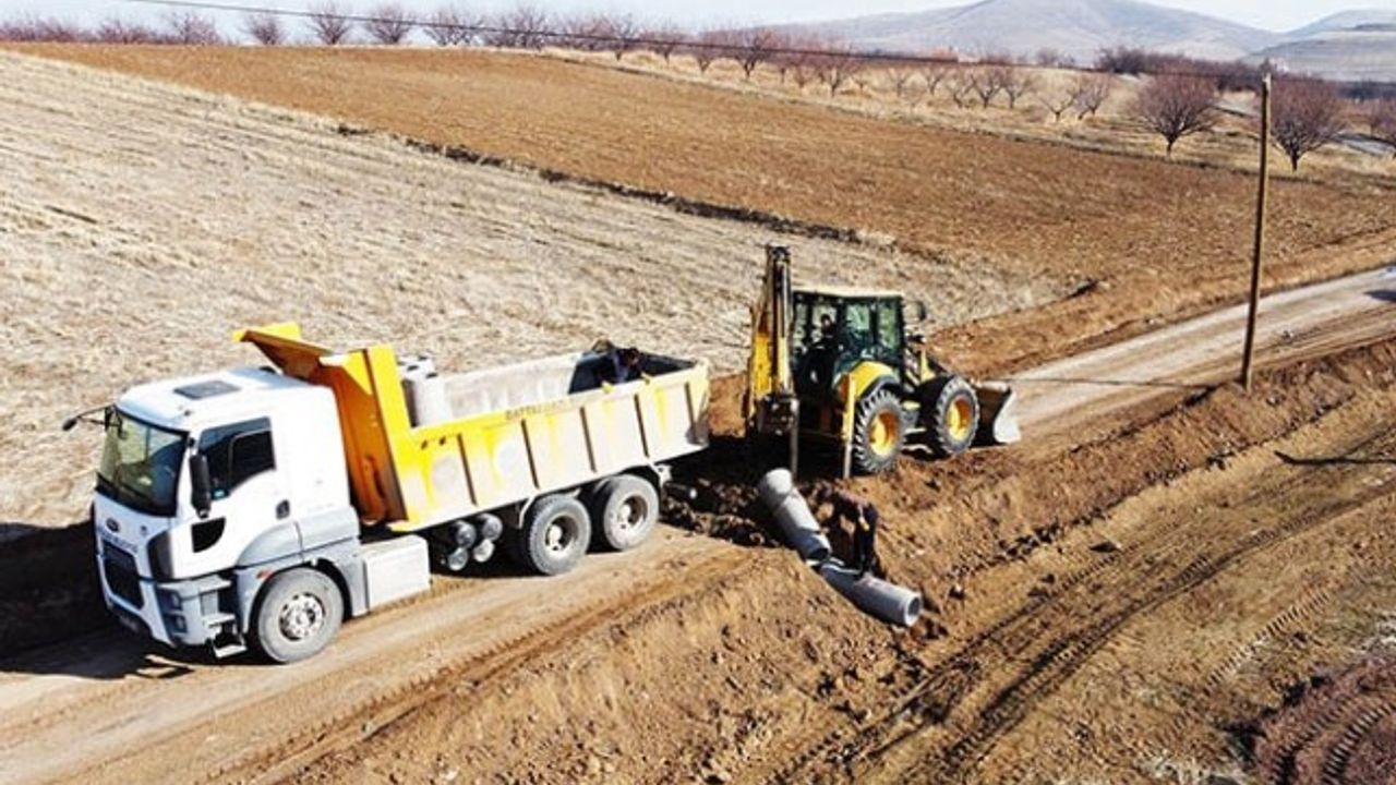 Battalgazi’deki Kırsal Bölgelere Yatırımlar Sürüyor