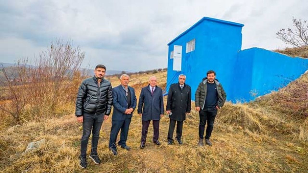 Doğanşehir-Polatdere’nin İçme Suyu Sorunu Çözülüyor