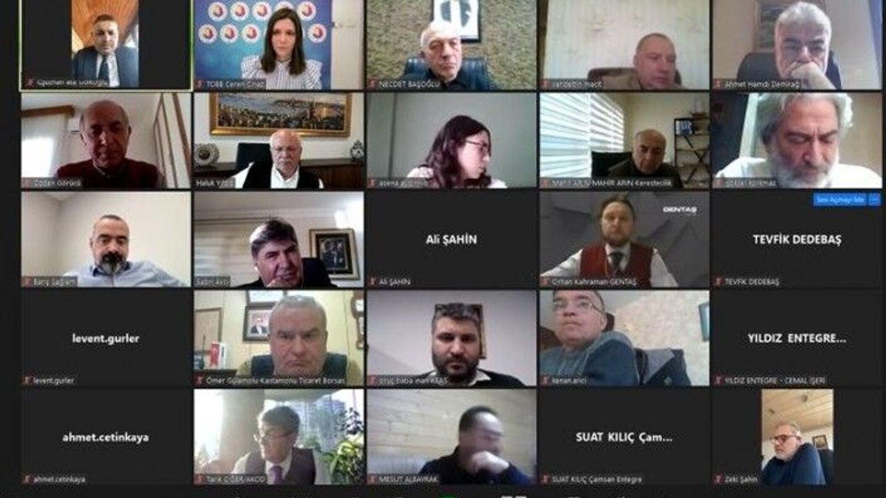 Sadıkoğlu, TOBB Türkiye Orman Ürünleri Meclisi toplantısına başkanlık yaptı