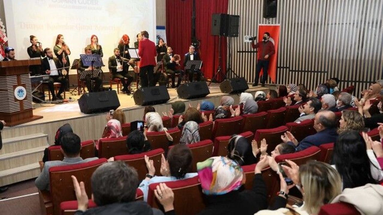 Battalgazi’deki Dünya Kadınlar Günü Konserine Yoğun İlgi