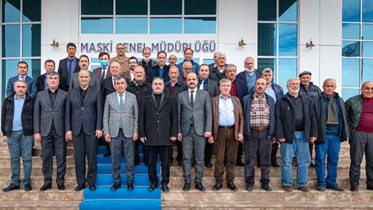 Mert, Kale İlçesi mahalle muhtarlarıyla biraraya geldi