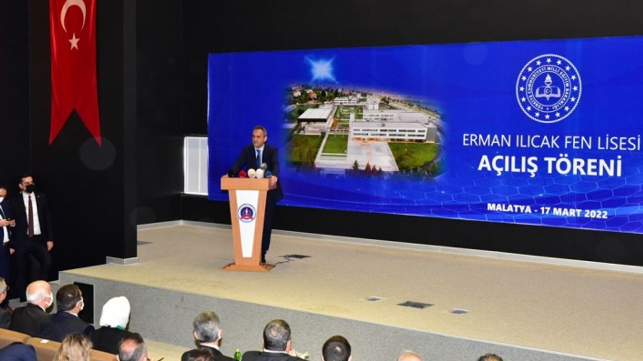 Milli Eğitim Bakanı Mahmut Özer Malatya’da 