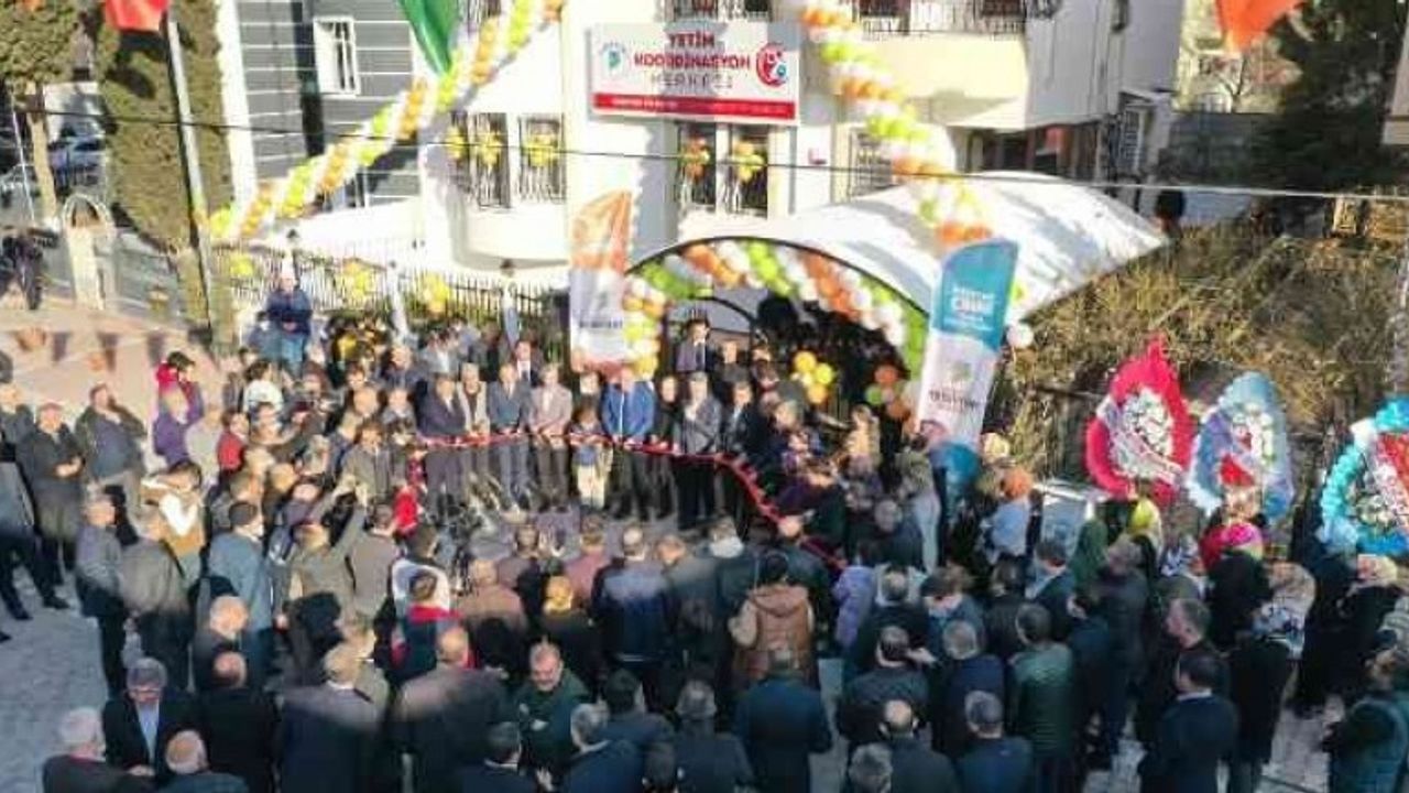Yeşilyurt'ta  yetim koordinasyon merkezinin açılış töreni yapıldı
