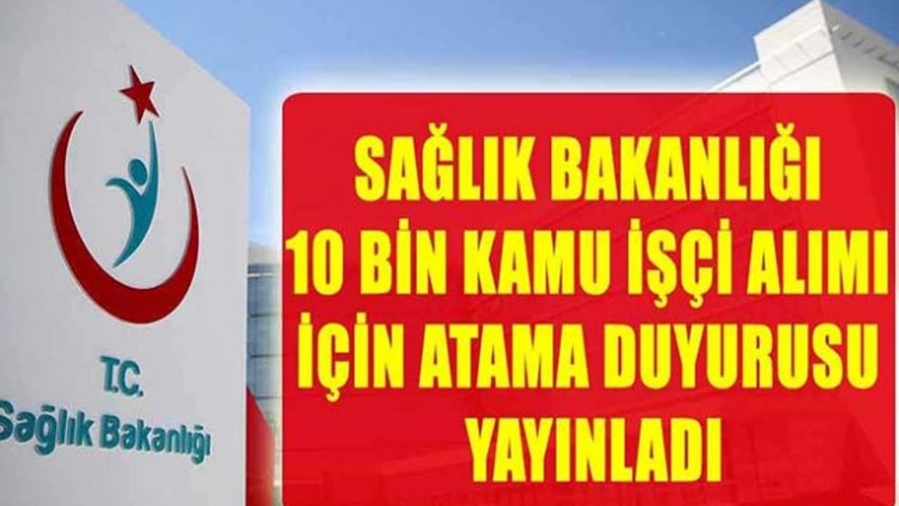 Battalgazi Devlet Hastanesi  Sürekli İşçi Alımına İlişkin Atma Başvuru Tarihi Açıklandı