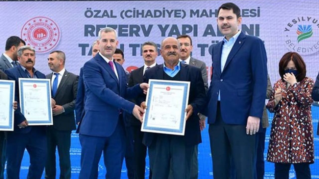 Cumhurbaşkanımıza ve Bakanımıza Teşekkür Ediyoruz