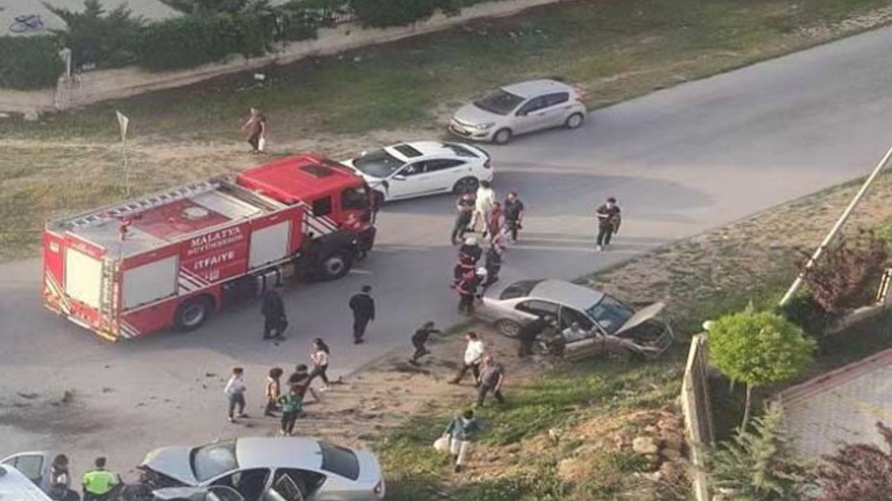 Malatya'da Feci Kaza: 5 yaralı