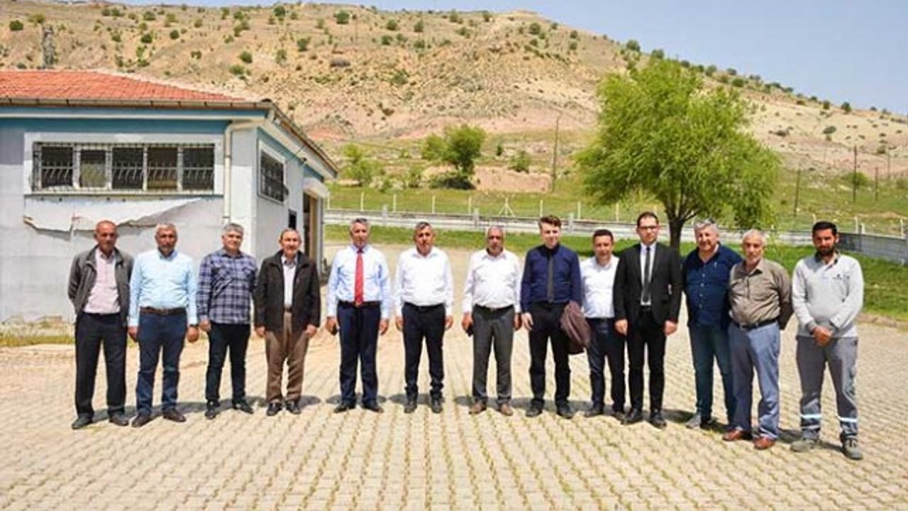 MASKİ Genel Müdürü Mehmet Mert, Yazıhan İlçesi’ni ziyaret etti