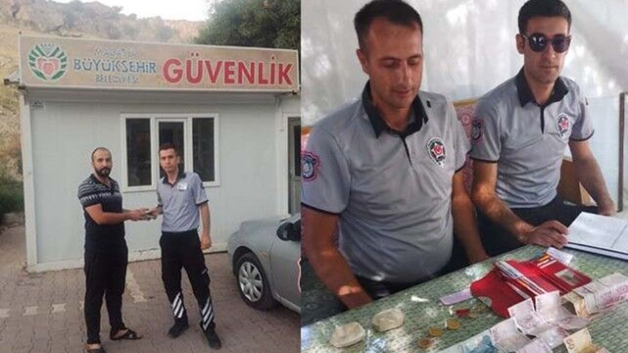 Büyükşehir Belediyesi Güvenlik Görevlilerinden Örnek Davranış