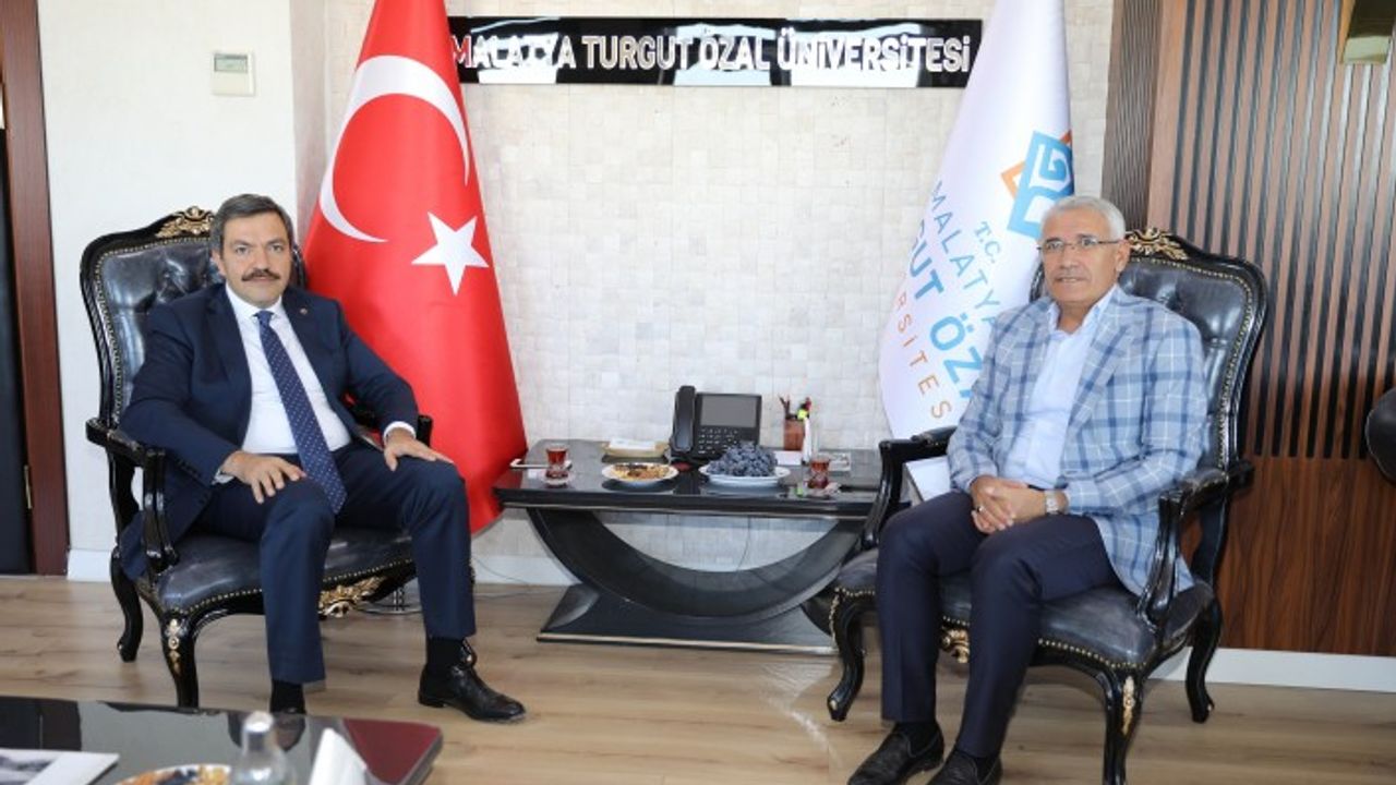 Başkan Güder’den Rektör Bentli’ye Hayırlı Olsun Ziyareti