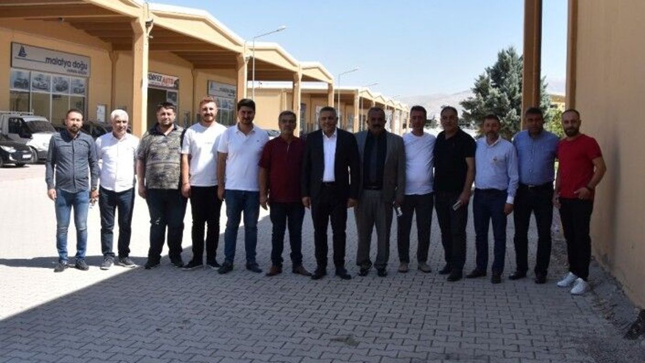 Sadıkoğlu, Yakınca Galericiler Sitesi Esnafını Ziyaret Etti