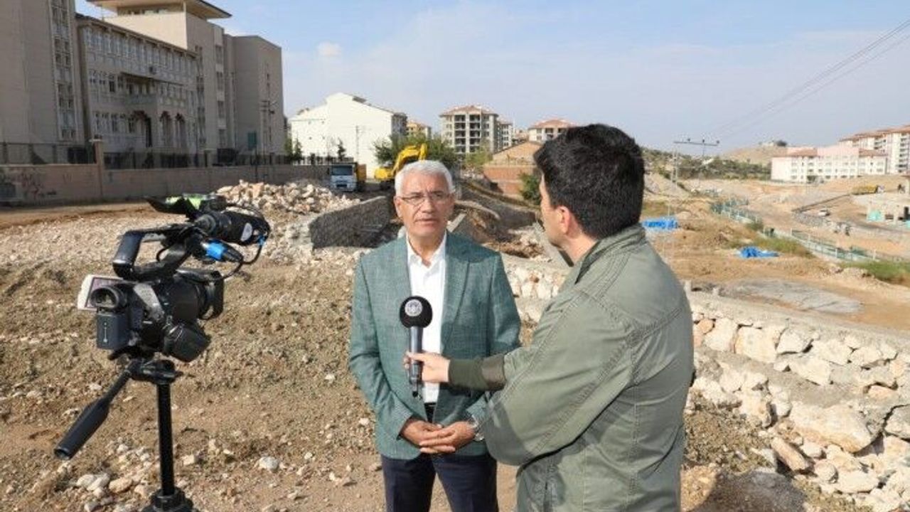 Başkan Güder, 72 Milyonluk Derme Deresi Projesindeki Çalışmaları İnceledi