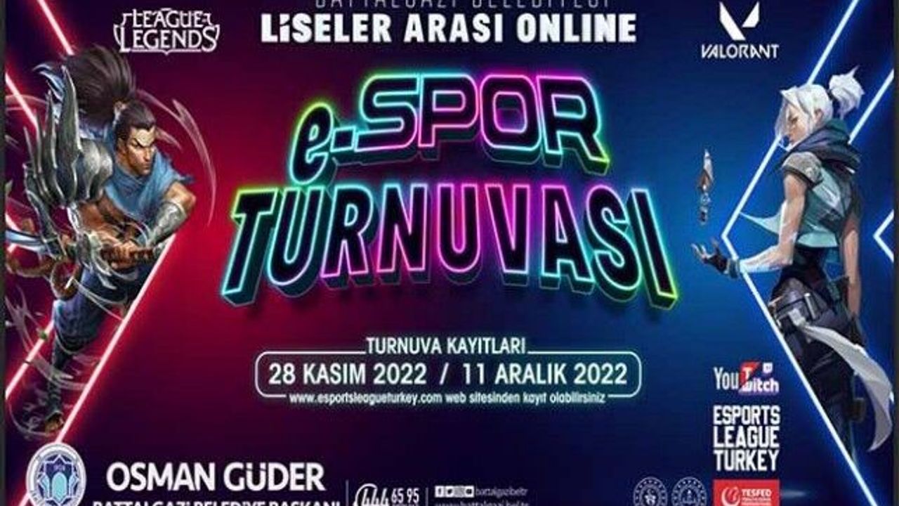 Battalgazi Belediyesi’nden Ödüllü E-Spor Turnuvası