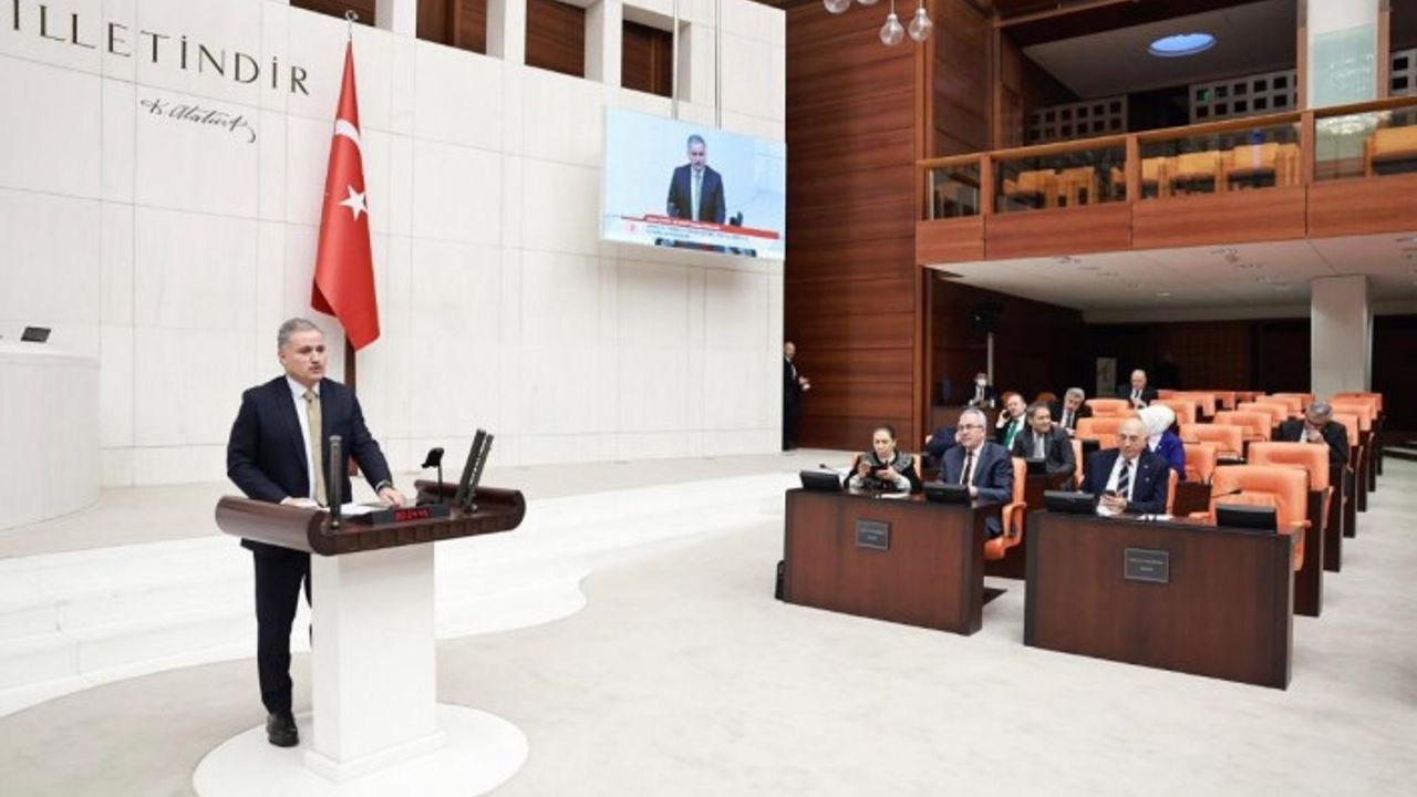 Çakır, mecliste konuştu