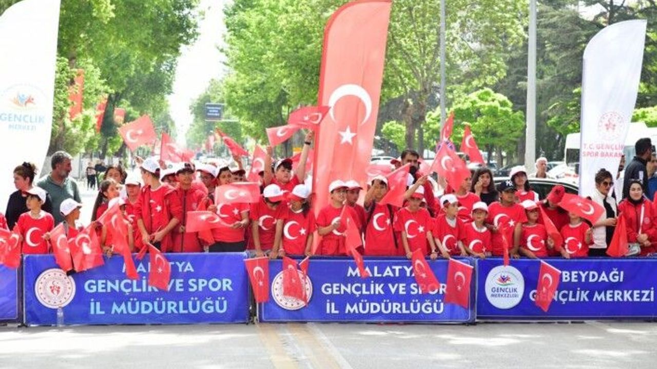 Malatya'da 19 Mayıs Kutlaması Yapıldı