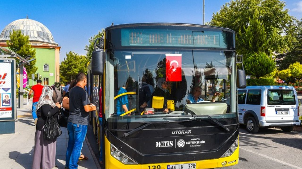 Malatya'da YKS’ye Girecek Öğrencilere Ulaşım Ücretsiz