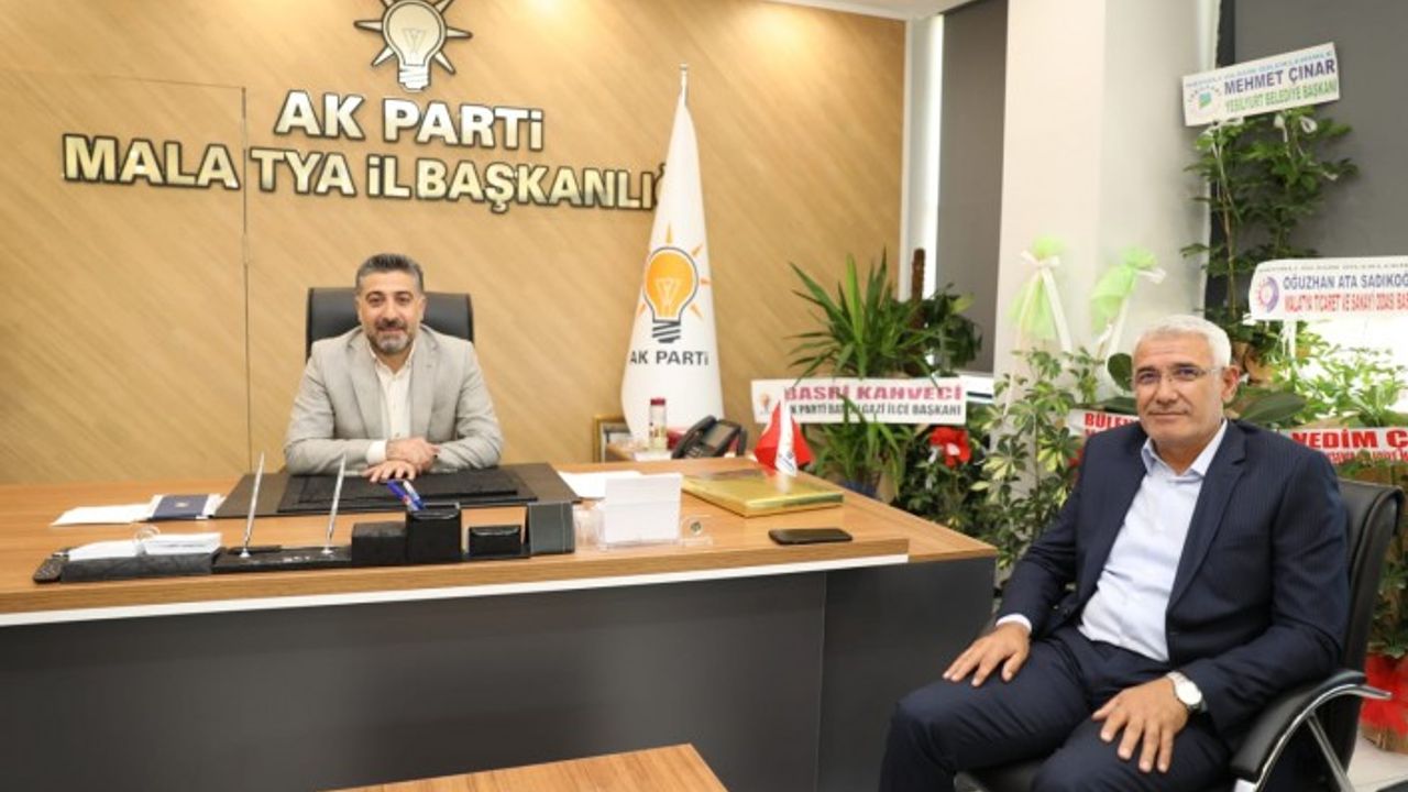 Başkan Güder’den İl Başkanı Gören’e Hayırlı Olsun Ziyareti