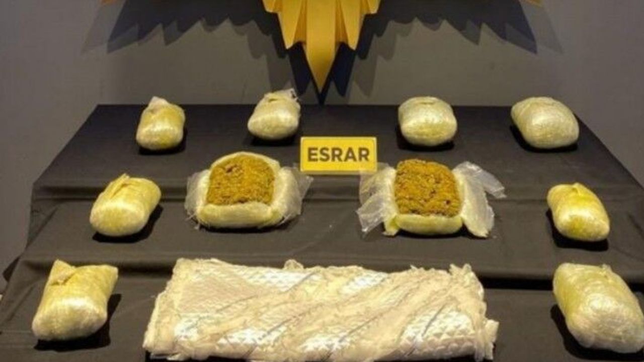 Malatya'da 5 Kilo Esrar Ele Geçirildi