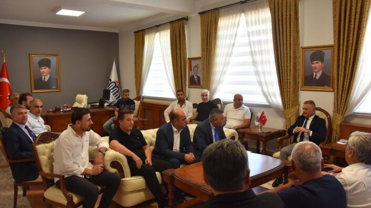 Başkan Sadıkoğlu’ndan Vali Yazıcı’ya hayırlı olsun ziyareti