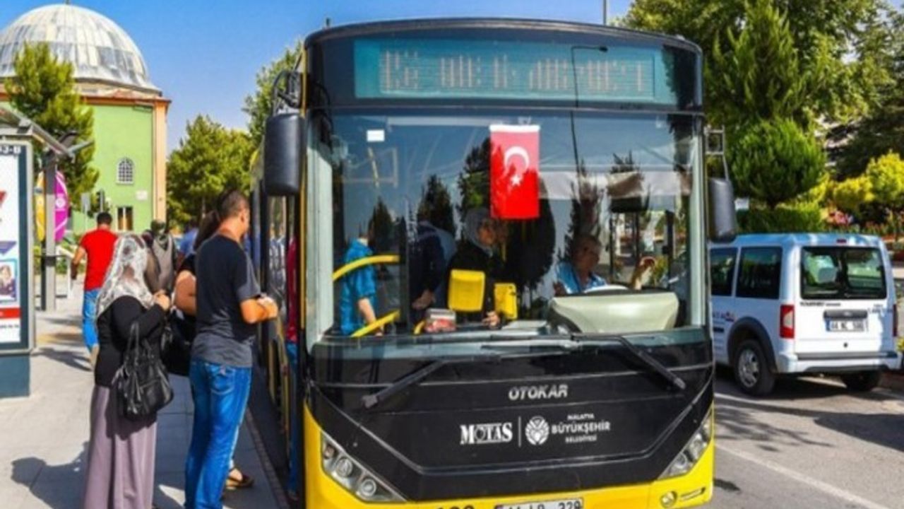 Malatya'da şehir içi yolcu taşıma fiyatları değişti