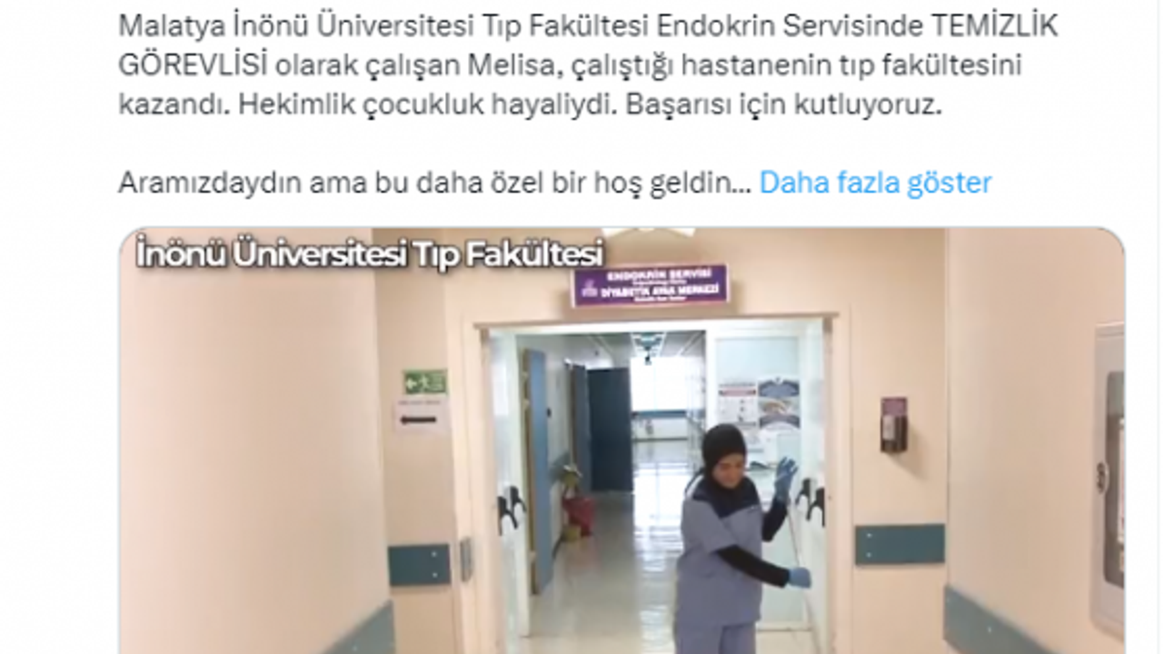Melisa Metin’i Sağlık Bakanı Fahrettin Koca,  tebrik etti