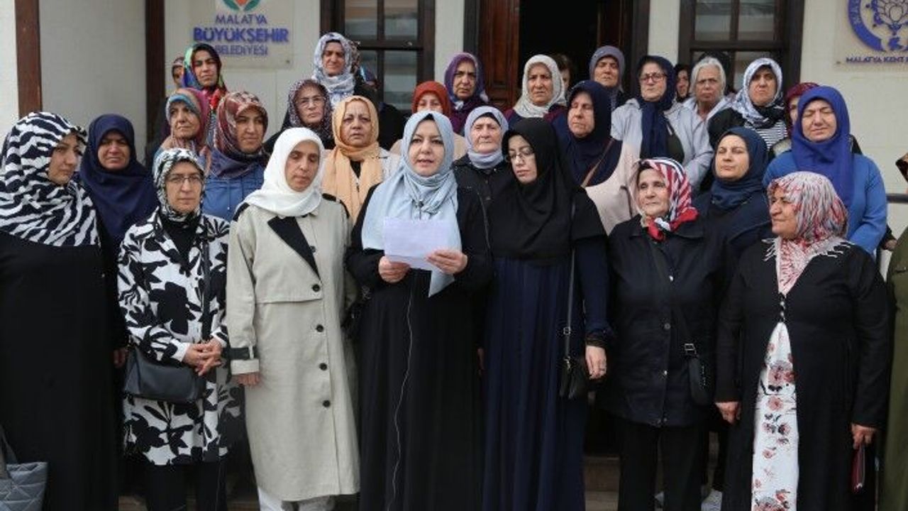 Malatya Kent Konseyi Kadın Meclisi'nden İsrail Vahşetine Dur Çağrısı 