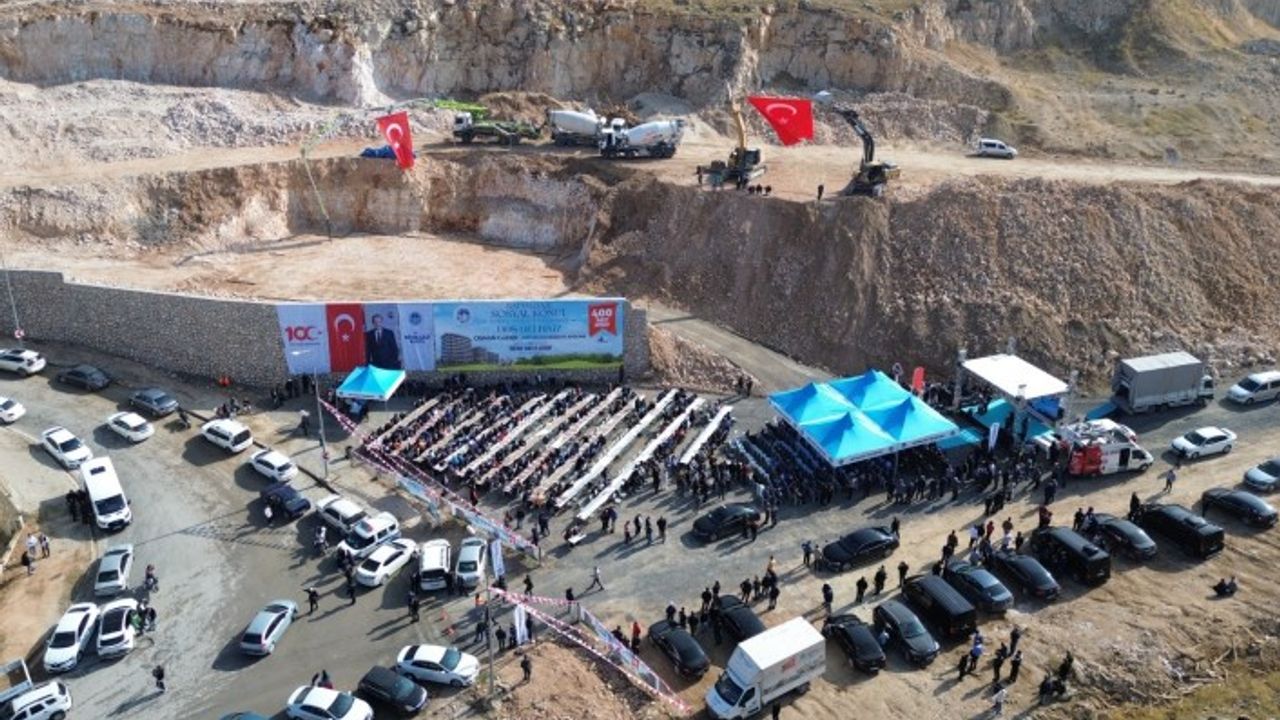 Battalgazi'de 400 Sosyal Komutun Temeli Atıldı
