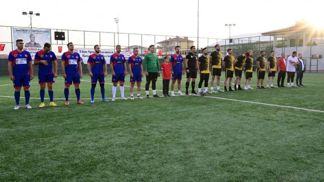 Erdal Doğaner Futbol Turnuvası’nda Şampiyon İl Jandarma oldu