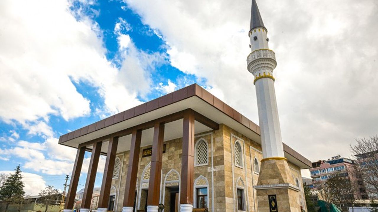 Büyükşehir Belediyesi Mehmetçik Camii’ni Malatya’ya Kazandırdı