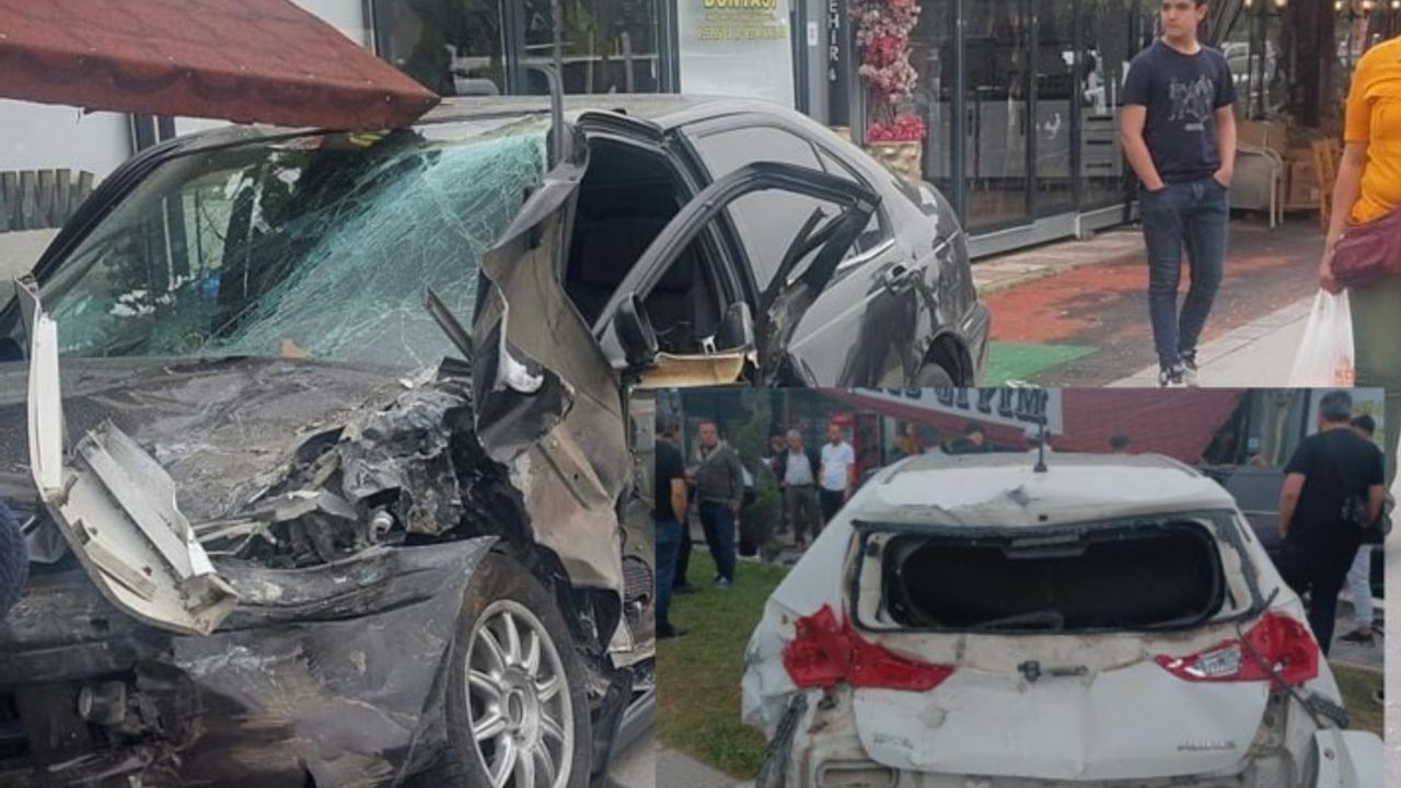 Kontrolden Çıkan Kamyon Araçları Biçti; 2 Yaralı