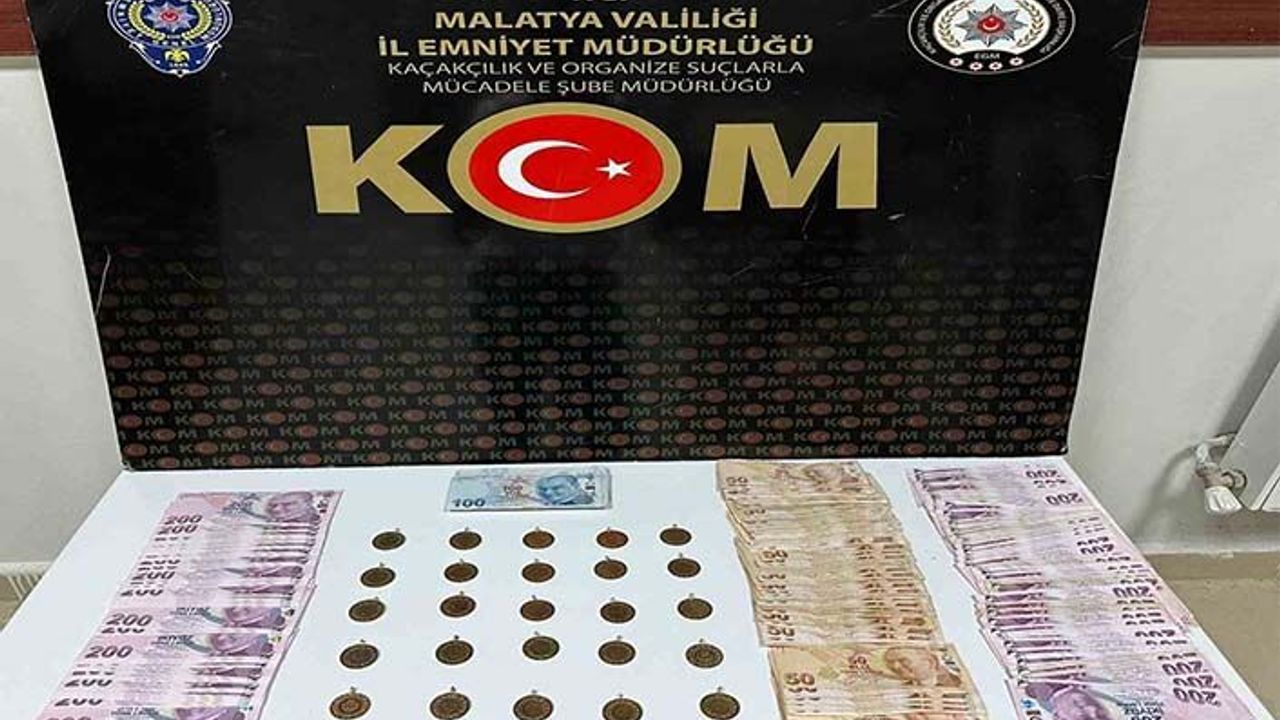 Malatya’da ’düşük ayarlı altın’ ele geçirildi