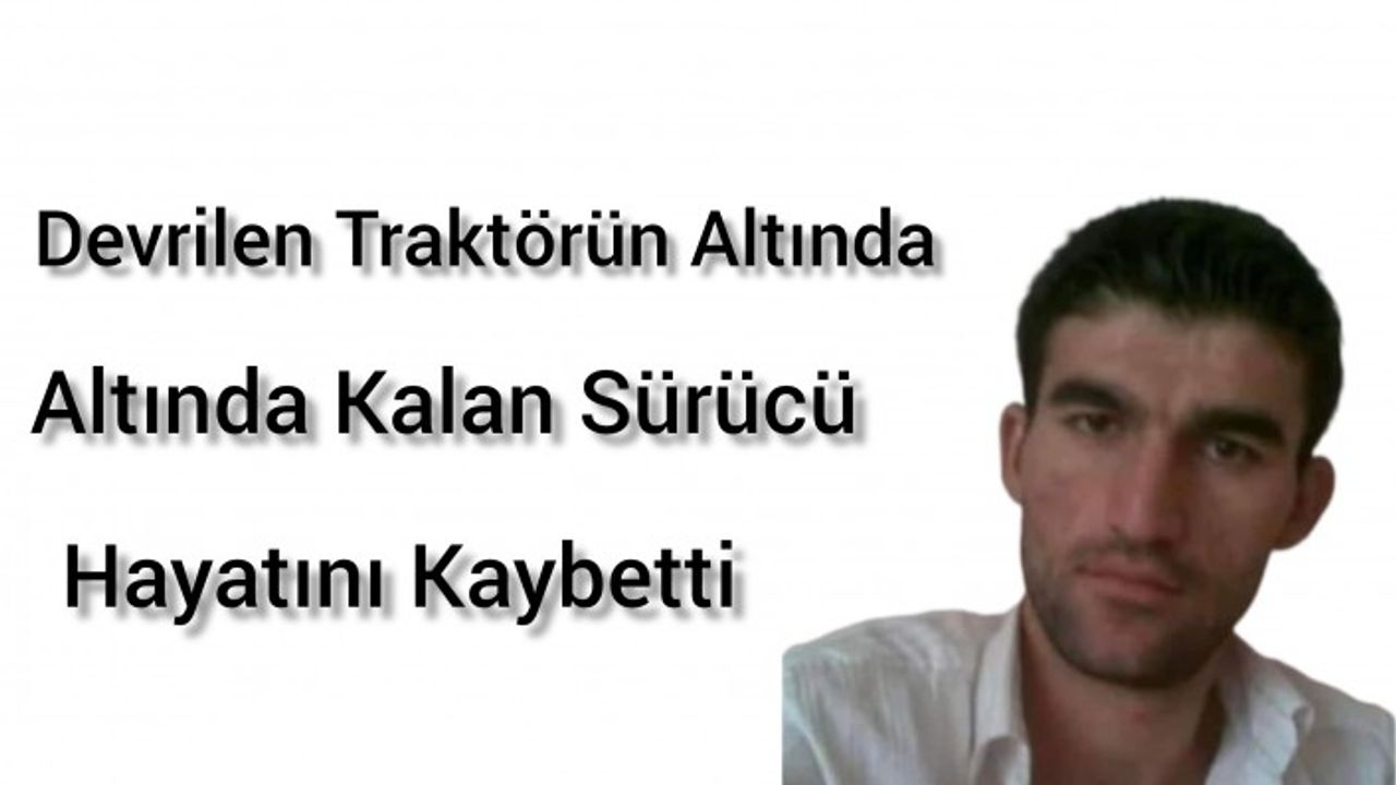 Akçadağ'da Yine Traktör Devrildi