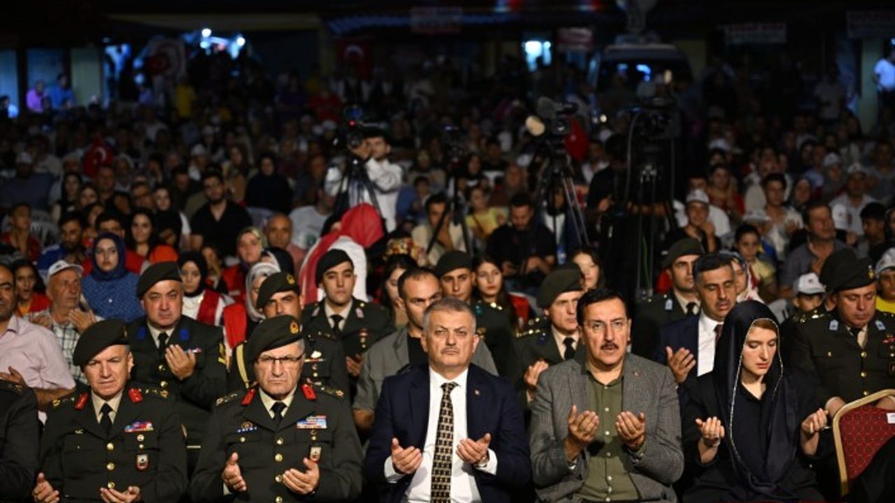 15 Temmuz Malatya'da Düzenlenen Etkinliklerle Anıldı
