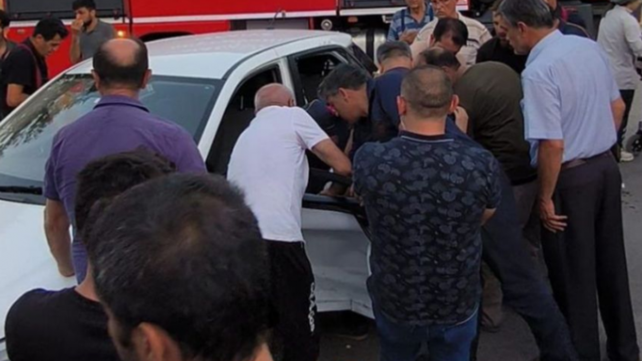 Malatya’da 2 aracın çarpıştığı kazada 5 kişi yaralandı